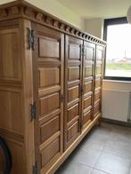 Kleerkast, Huis en Inrichting, Kasten | Kleerkasten, Ophalen, Klassiek, Eikenhout, Zo goed als nieuw