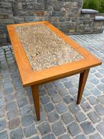 Granieten Tafel, Huis en Inrichting, Tafels | Eettafels, Ophalen, Gebruikt, 50 tot 100 cm, Vijf personen of meer