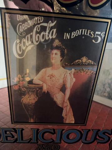 Miroir rétro COCO COLA, Enlèvement, Comme neuf, Panneau publicitaire