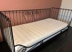 Lit en fer, 85 à 100 cm, Sommier à lattes, Enlèvement, 180 cm ou plus