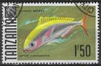 Tanzania 1967 - Yvert 28A - Verschillende vissen - 1,50 s., Tanzania, Verzenden, Gestempeld