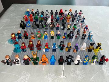 Lego figuren Marvel/ DC Comics / film beschikbaar voor biedingen
