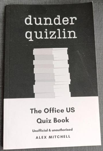 Dunder Quizlin: The Office US Quiz Book: NEW beschikbaar voor biedingen