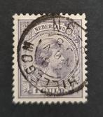 Nederland 1891 Wilhelmina 1gld NVPH 44 gestempeld, Timbres & Monnaies, Timbres | Pays-Bas, Jusqu'à 1940, Affranchi, Envoi