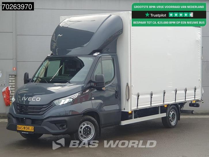 Iveco Daily 35S18 3.0L Automaat Schuifzeilen Laadklep 2025-M, Auto's, Bestelwagens en Lichte vracht, Bedrijf, Te koop, Airconditioning