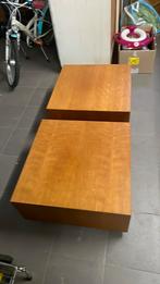 2 tables basses, Maison & Meubles, Tables | Tables de salon, Comme neuf, 50 à 100 cm, Modern, Autres essences de bois
