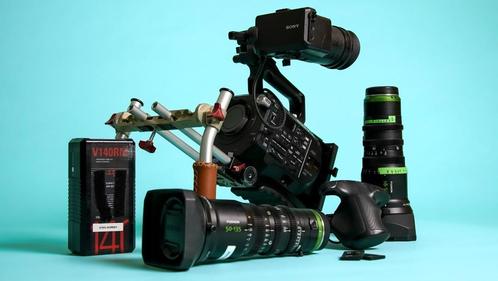 PXW-FS7 MII + Fujion cine zooms, Audio, Tv en Foto, Videocamera's Digitaal, Gebruikt, Camera, Geheugenkaart, Sony, Full HD, Ophalen