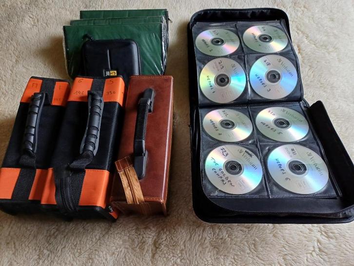 DVD 's +/- 800  met koffers. Voor PC, Nintendo en DVD-player, CD & DVD, DVD | Classiques, Comme neuf, 1980 à nos jours, À partir de 16 ans