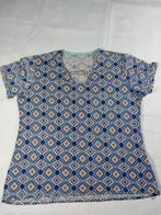 T-shirt à motif bleu et orange Sans marque, Vêtements | Femmes, T-shirts, Manches courtes, Enlèvement ou Envoi, Sans marque, Taille 36 (S)