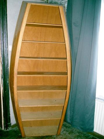 étagère Meuble ouvert stylé en bois beschikbaar voor biedingen