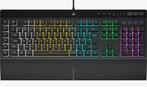 Gaming keyboard RGB colors Corsair K55 incl support, Computers en Software, Toetsenborden, Ophalen, Zo goed als nieuw