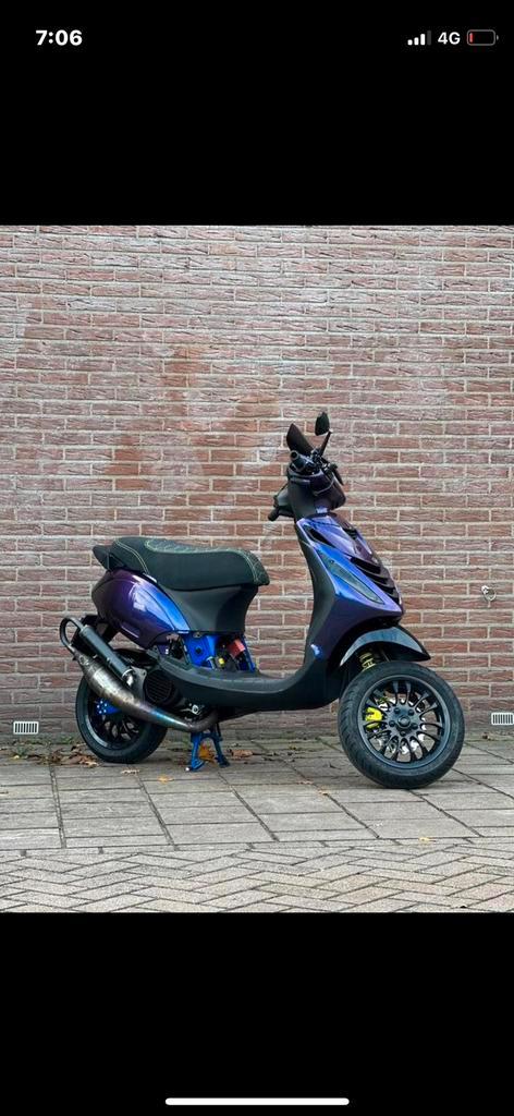 piaggio zip A1 180cc stage 2, Fietsen en Brommers, Scooters | Piaggio, Zo goed als nieuw, Zip, Ophalen