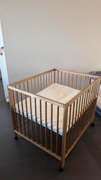 Box met Wieltjes Colorfull Home Lisa V2 Pure Walnut, Ophalen, Zo goed als nieuw, Rechthoekig, In hoogte verstelbaar