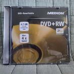 DVD +RW  5 stuks, Nieuw, Dvd, Ophalen of Verzenden, Herschrijfbaar