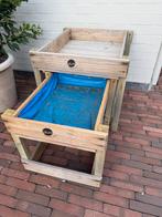 Zand- en watertafel in hout, Ophalen, Gebruikt