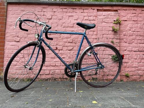 Retro koersfiets, Vélos & Vélomoteurs, Vélos | Vélos de course, Utilisé, Autres marques, 15 à 20 vitesses, Autres dimensions, Acier