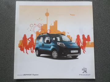 Brochure de la Peugeot Bipper Tepee NL 2010 disponible aux enchères