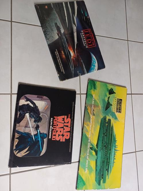 Star Wars portfolio paintings by Ralph McQuarrie compleet 3x, Verzamelen, Star Wars, Gebruikt, Boek of Poster, Ophalen of Verzenden