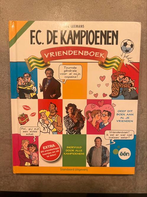 Gesigneerd! FC De Kampioenen Vriendenboek, Verzamelen, Film en Tv, Nieuw, Ophalen of Verzenden