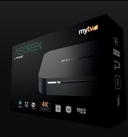 AMIKO A9 GREEN, Audio, Tv en Foto, Mediaspelers, Nieuw, Zonder harde schijf, HDMI, USB 2.0, Optische audio, Ophalen of Verzenden