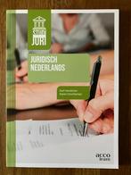 Juridisch Nederlands - 7e herziene druk 2024, Enlèvement ou Envoi, Comme neuf, Enseignement supérieur professionnel, Acco