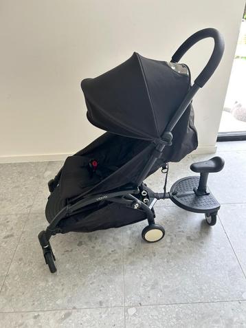 Reisbuggy Stokke Yoyo + meerijdplankje  beschikbaar voor biedingen