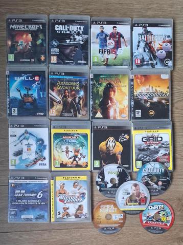  PS3 Games Collectie te koop + u Draw tekenpad beschikbaar voor biedingen