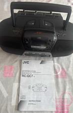 JVC RC-QC7 3x CD Chargeur double cassette AM/FM Radio, Ophalen, Gebruikt, Radio, Met cd-speler