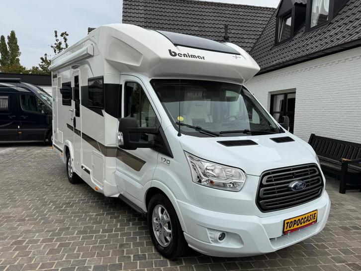 Ford Transit Benimar Cocoon 483 NAK, Caravans en Kamperen, Mobilhomes, Bedrijf, tot en met 3, Half-integraal, Benimar, Ford, Diesel
