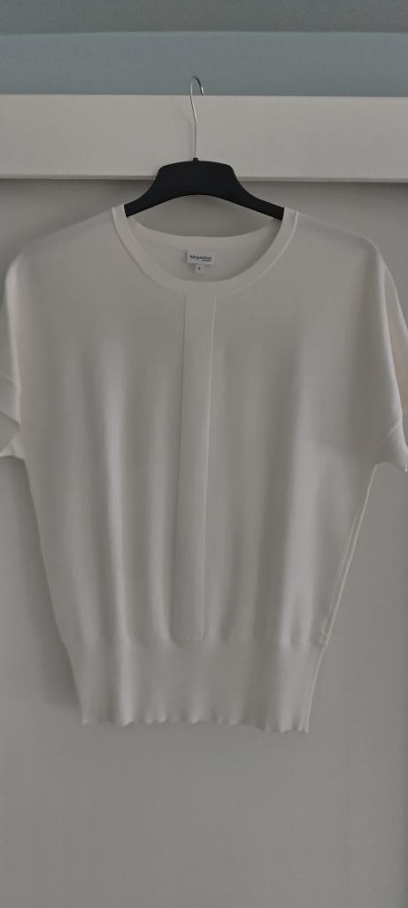 50%korting op alles/fijn wit truitje Mayerline, Kleding | Dames, Truien en Vesten, Zo goed als nieuw, Maat 38/40 (M), Wit, Verzenden