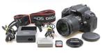 Canon EOS 700D - 18 mp – lens EFS 18-55 IS STM + sd 32gb, Audio, Tv en Foto, Fotocamera's Digitaal, Spiegelreflex, 18 Megapixel