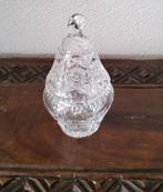 Kristallen bonbonnière in de vorm van een peer, Ophalen
