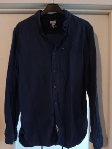 Chemise Superdry bleu homme L beschikbaar voor biedingen