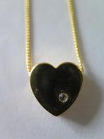 collier cœur, Bijoux, Sacs & Beauté, Enlèvement ou Envoi, Avec pendentif, Or, Comme neuf