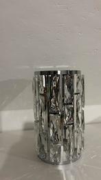 Wandlamp chroom / kristal , 2 stuks, Enlèvement, Comme neuf