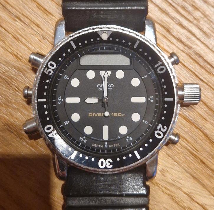 Seiko H558-5000 "Arnie", Handtassen en Accessoires, Horloges | Heren, Gebruikt, Polshorloge, Seiko, Ophalen of Verzenden