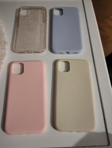 Coques pour iPhone 11 (2€, chacune pour 5€), Enlèvement, Comme neuf, IPhone 11