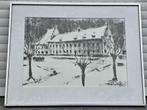 lithographie signe desire haine, Antiek en Kunst, Kunst | Litho's en Zeefdrukken, Ophalen of Verzenden