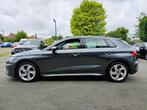 Audi A3 1.0 TFSI 110CV S-LINE // BOITE AUTOMATIQUE, Automaat, Navigatiesysteem, Leder, Bedrijf