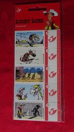 Pochette 5 timbres Duostamp - Lucky Luke -, Autres personnages, Image, Affiche ou Autocollant, Enlèvement ou Envoi, Neuf