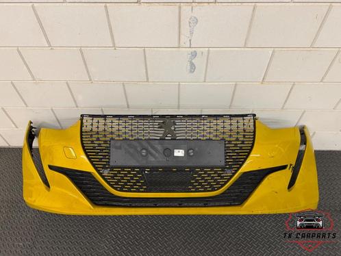 Peugeot 208 GT-Line gt line voorbumper Geel, Auto-onderdelen, Carrosserie, Bumper, Peugeot, Voor, Gebruikt