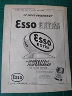 Esso - produit pétrolier - publicité papier - 1949, Collections, Marques & Objets publicitaires, Autres types, Utilisé, Enlèvement ou Envoi