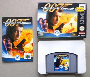 James Bond the World is not Enough Nintendo 64 Compleet beschikbaar voor biedingen