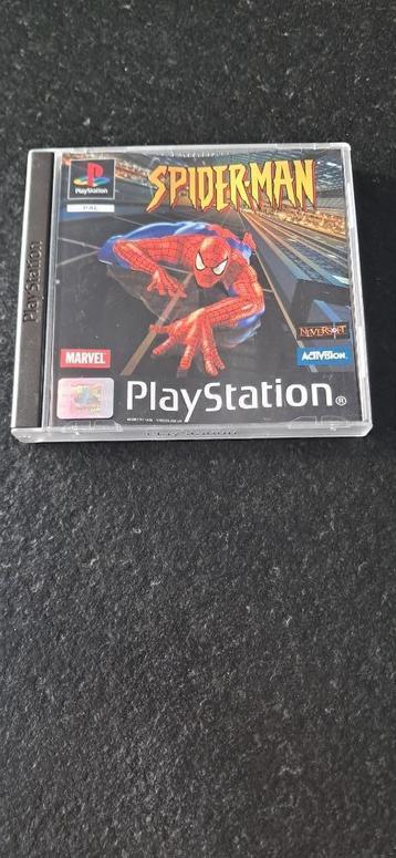 PS1 Marvel Spider-Man compleet beschikbaar voor biedingen