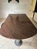 Granieten tafel 40€ 210x116cm, Huis en Inrichting, Zo goed als nieuw, Ophalen