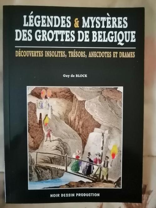 Légendes et Mystères des Grottes de Belgique, Livres, Histoire nationale, Comme neuf, Enlèvement ou Envoi