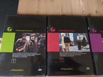 Paradijsvogels reeks dvds 7 delen  beschikbaar voor biedingen