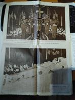Originele krant uit 1935 ongeval en dood van Koningin Astrid, Verzamelen, Overige typen, Gebruikt, Ophalen
