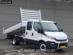Iveco Daily 35C18 3.0L Automaat Kipper Dubbellucht 3,5t Trek, Auto's, Stof, Gebruikt, Euro 6, 4 cilinders