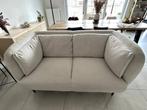 Canapé 2 places moderne en tissu beige, Huis en Inrichting, Zetels | Zetels, Ophalen, 150 tot 200 cm, Tweepersoons, 75 tot 100 cm